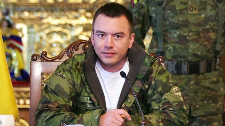 Daniel Noboa critica a Colombia por falta de cooperación en materia de seguridad.