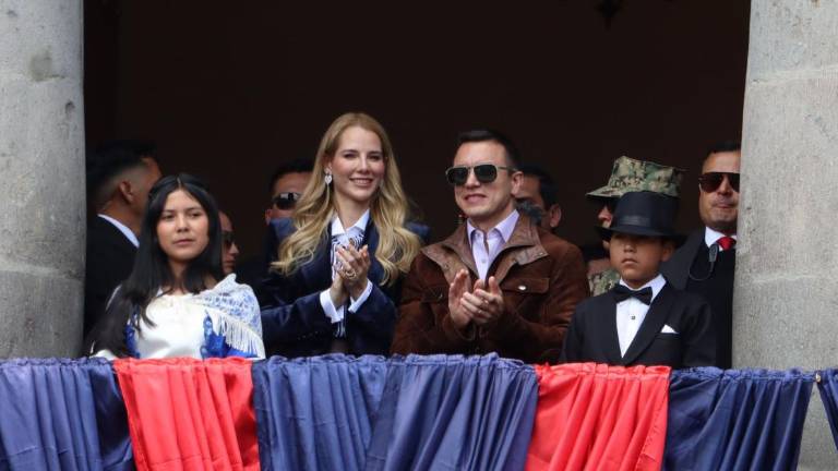 Daniel Noboa recibe Serenata Quiteña desde el Palacio de Carondelet