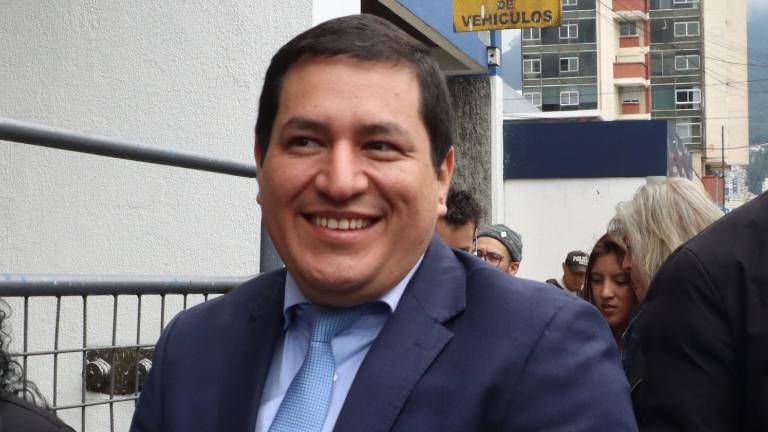 Andrés Arauz aseguró que no pudo viajar a Quito por un tema médico.