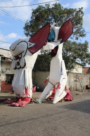 Los monigotes gigantes de Guayaquil