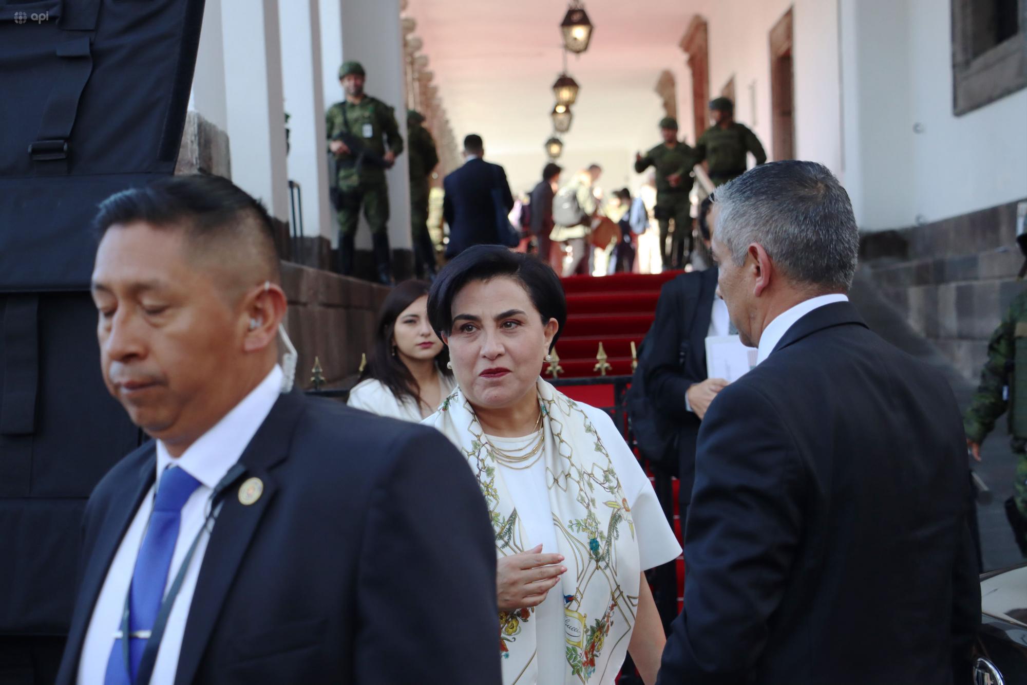 Declaraciones de la canciller 