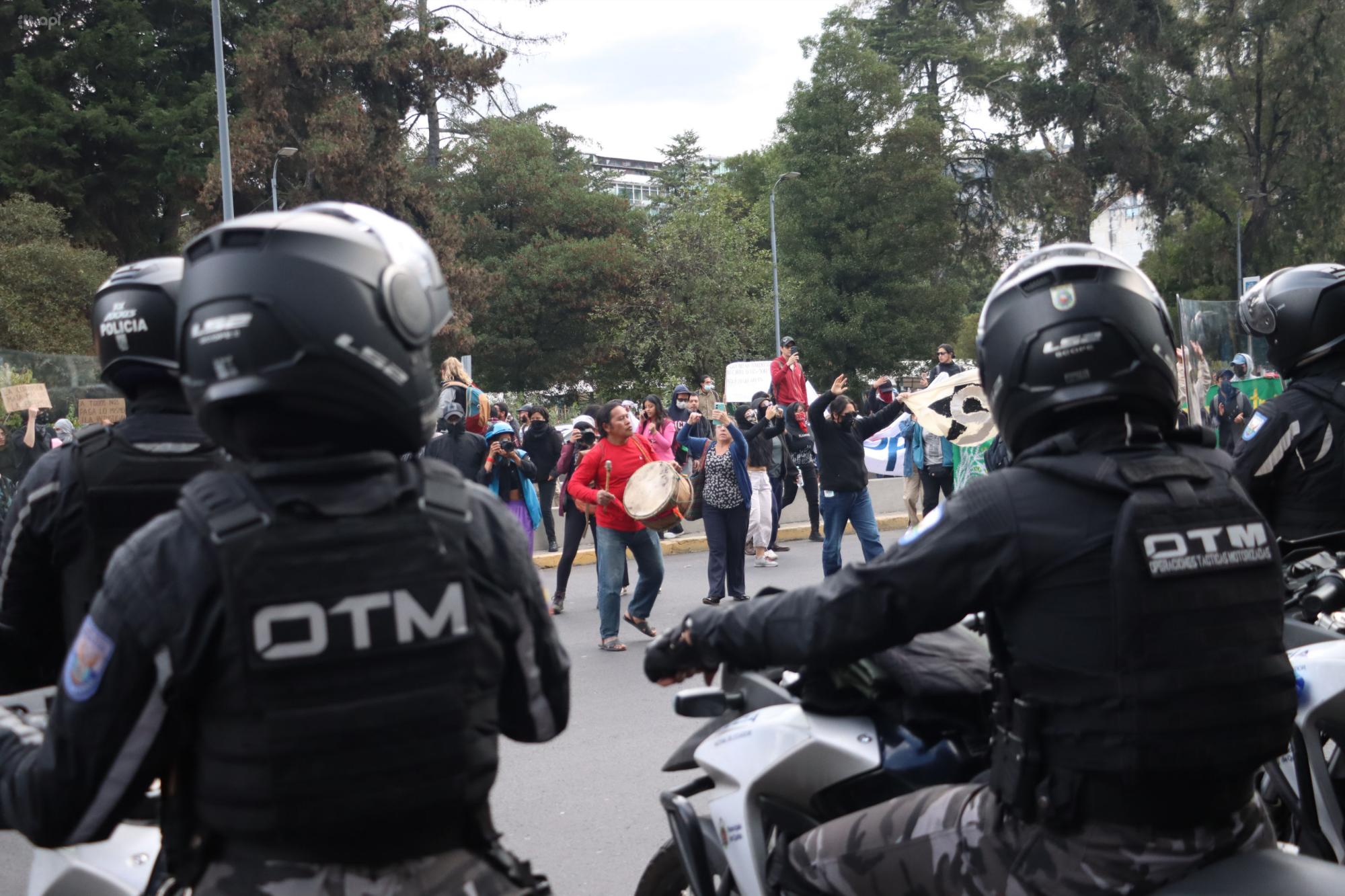 85 detenidos por protestas 