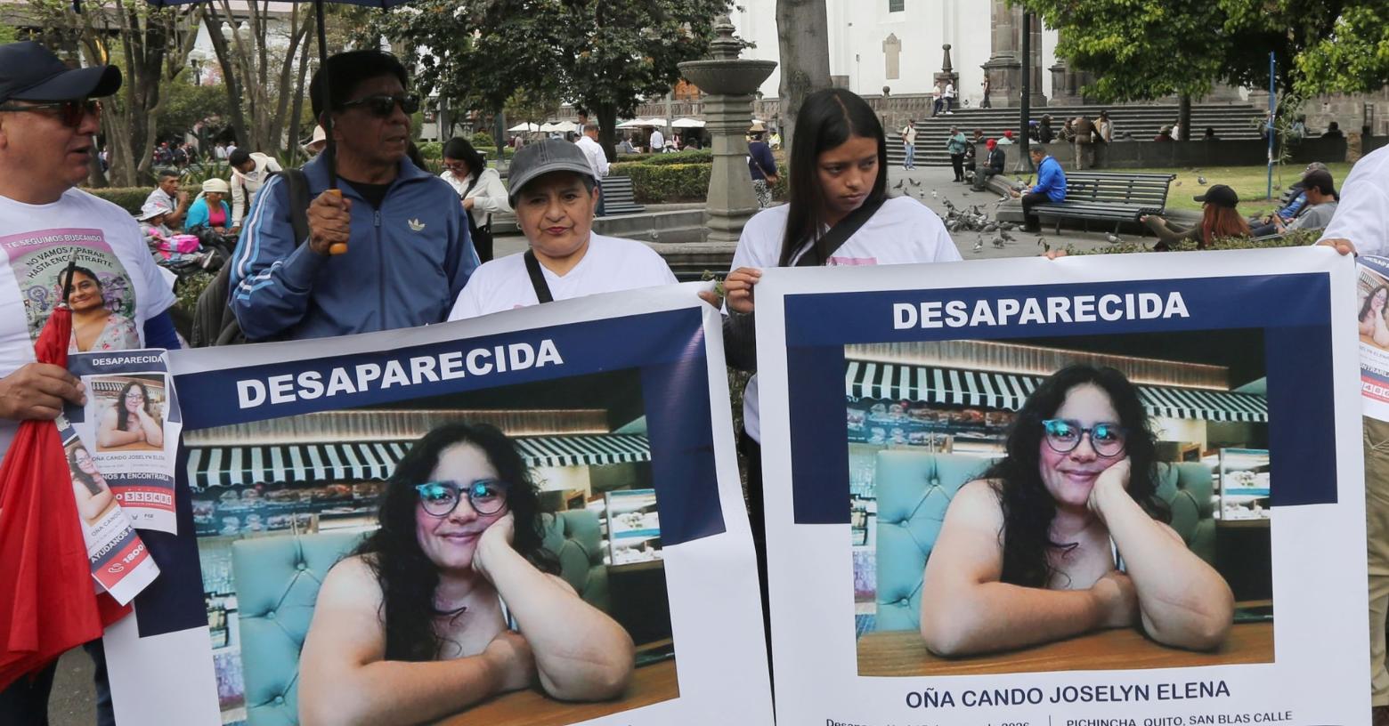 Caso Joselyn Oña: analizarán restos humanos hallados durante su búsqueda en el puente del Chiche, en Quito
