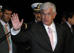 Fotografía de archivo fechada el 06 de agosto de 2006 del expresidente de Ecuador, Alfredo Palacio.