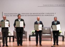 El Gobierno y la oposición venezolana iniciaron este viernes en México una nueva negociación para poner fin a la crisis del país.