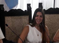 Fotografía de archivo de la alcaldesa subrogante de Guayaquil, Tatiana Coronel.