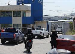 Exteriores de la cárcel de máxima seguridad La Roca en Guayaquil. Foto: API