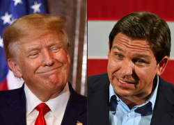 El gobernador de Florida se posicionó en la contienda presidencial de 2024 como el candidato con más posibilidades de vencer a Trump.