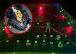 Operativo conjunto contra el narcotráfico internacional.