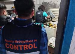 Operativo de control al norte de Quito.