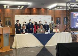 Rueda de prensa de los directivos de la Izquierda Democrática sobre el caso de la asambleísta, Bella Jiménez