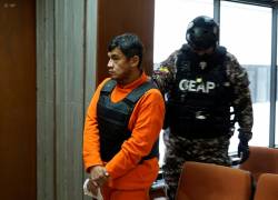 Audiencia de Procedimiento Abreviado en el caso Metástasis, contra el exjuez Emerson Curipallo, en la Corte Nacional de Justicia. Fotos: API