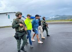 Alias ‘Cartagena’ o ‘Mister Black’ fue encontrado en Ecuador.