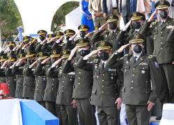 El presidente Guillermo Lasso, mediante la suscripción del Decreto Ejecutivo No. 552, ascendió a cinco nuevos generales de la Policía Nacional.