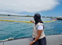 Personal del Parque Nacional Galápagos informó del cierre de actividades turísticas y acuáticas en varias playas.