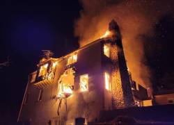 Propietarios de Maryland quemaron su casa cuando intentaban deshacerse de una invasión de serpientes.