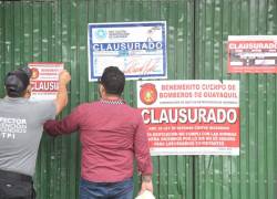 Bomberos y Justicia y Vigilancia clausuraron la clínica de rehabilitación clandestina que se incendió.