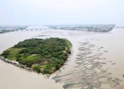 La draga será utilizada para retirar sedimentos en la zona del islote El Palmar, ubicado frente a La Puntilla y Las Peñas, en la provincia de Guayas.