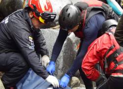 Apareció el cuerpo del niño que cayó en el sector cascada de río Verde junto a su madre