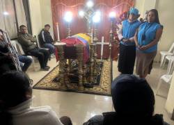 La Fundación Regional de Asesoría en Derechos Humanos (Inredh) difundió una fotografía del velatorio.