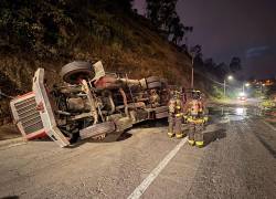 Nuevo accidente en la avenida Simón Bolívar.