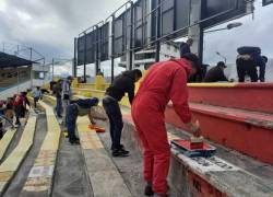 Las personas con beneficios penitenciarios colaborarán en las mejoras del estadio de Cuenca.