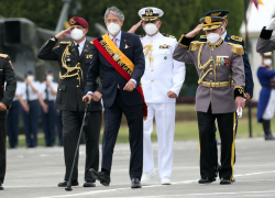 “Es motivo de orgullo decir que el Ecuador tienen unas Fuerzas Armadas de gran prestigio dentro y fuera del país, dijo Lasso.