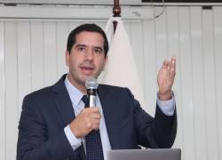 Fotografía de archivo del ministro de Transporte y Obras Públicas, Roberto Luque.