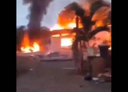 Terror en Mocache: hay muertos, casas y carros incinerados por enfrentamiento entre grupos delictivos