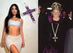 Kim Kardashian compra colgante usado por la princesa Diana