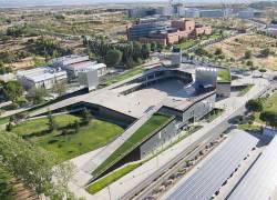Vista aérea de la Universidad Autónoma de Madrid.