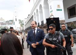 Ministro del Interior, John Reimberg. Foto: API /Rolando Enrí­quez