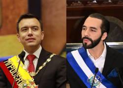 Daniel Noboa y Nayib Bukele se reunirán en el inicio de su segundo mandato en El Salvador
