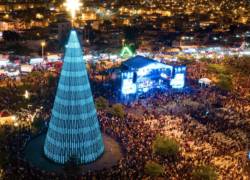Alcaldía de Machala gastó una cuantiosa suma de dinero para los arreglos navideños de la ciudad.