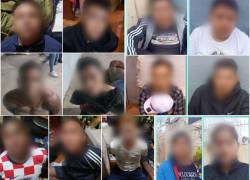 Desarticulan organización terrorista en Ambato: hay 15 procesados, entre ellos un líder de ‘Los Lobos’ y presos fugados