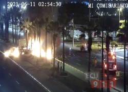 El hecho se registró a las 2h50 de este viernes 11 de junio.