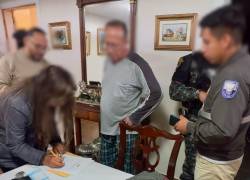 El operativo de Fiscalía fue realizado en coordinación con la Policía Nacional.