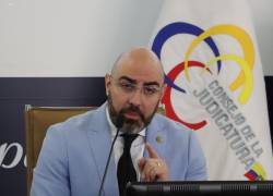 Fotografía que muestra al titular del Consejo de la Judicatura, Mario Godoy.