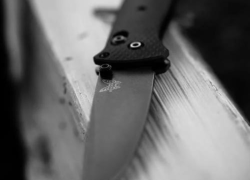 Fotografía referencial de un cuchillo.