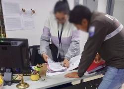 Fiscalía y Policía ejecutaron un allanamiento al Cpccs.