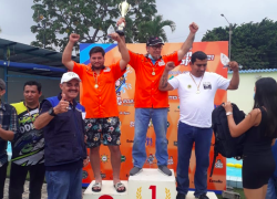 Ø La competencia se realizó el domingo 12 de diciembre en el Club Náutico del Salado, en Guayaquil.