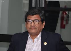 Fotografía del ministro ecuatoriano de Producción, Comercio Exterior, Inversiones y Pesca, Luis Alberto Jaramillo.
