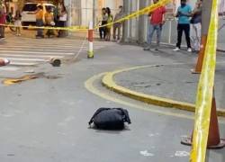 Arrojan la cabeza de un hombre dentro de una mochila, a la entrada del puerto de Machala