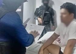 Capturaron a Azhael Alexander R., hijo de Junior Roldán.