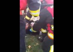 Un manifestantes murió este jueves en el parque El Arbolito.