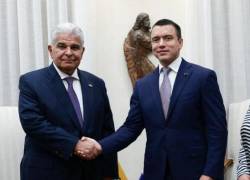 Daniel Noboa y el presidente de Panamá, José Raúl Mulino, se reunirán para hablar sobre economía y seguridad