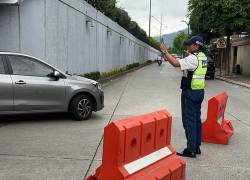 Av. del Bombero, en sentido a la av. Carlos Julio Arosemena, este 17 de junio de 2026.