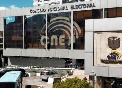 Imagen de la sede de Consejo Nacional Electoral de Ecuador en Quito.