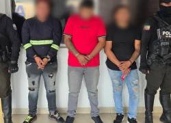 Persecución en Daule termina con disparos a las llantas de un vehículo y tres aprehendidos