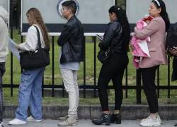 Solicitantes de visa para Estados Unidos.
